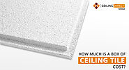 How much is a Box of Ceiling Tile Cost? | Ceiling Direct