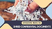 Flexible and Affordable Paper Shredding Services