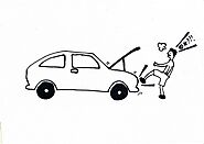 5. Remove the car battery from the tray