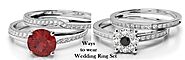 Ways To Wear A Wedding Ring Set | Designer Bridal Ring Set