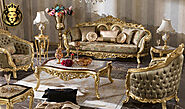 Royal Sofa - Akola Luxury Classic Style Tufted Sofa Set