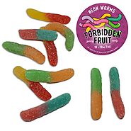Buy Forbidden Fruit - Neon Worms 20mg In Calgary | 1-2 Hour Delivery | My28Grams