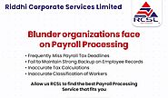 Reasons Organizations Search for Third Party Payroll Service Vendor