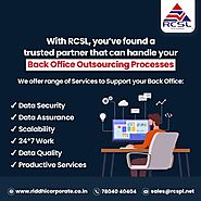 Major benefits of Outsourcing Back Office Solutions | by Riddhi Corporate Services Limited | Nov, 2022 | Medium