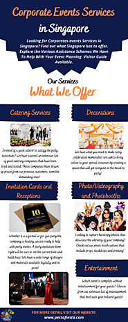 Corporate Events Services in Singapore - Pesta Fiesta