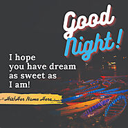 Good Night Card For Lover