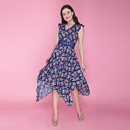 Floral Print Midi Dress | Summer Collection – RS Official