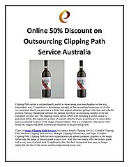 Online 50% Discount on Outsourcing Clipping Path Service Australia