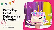 Birthday Cake Delivery In Guwahati - by Petals Cart