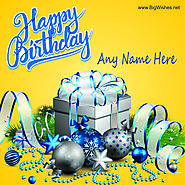 Happy Birthday Big Day Greeting Card Online | Big Wishes