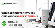 QuickBooks Desktop File Types and Extension – Overview