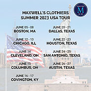 Maxwell’s Clothiers is touring the US this Summer!