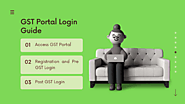 GST Login Password and user ID on Portal with TRN Status