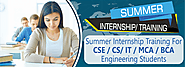 6 Weeks Summer Training For Computer Science Engineering Students in 2022