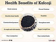 Health Benefits of Kalonji: Image from Lybrate.com