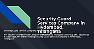 Security Guard Services Company in Hyderabad, Telangana - Google Slides