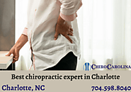 Best chiropractic expert in Charlotte discusses minimizing back pain at work