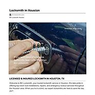 Locksmith in Houston