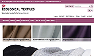 Ecological Textiles | Sustainable Fabrics