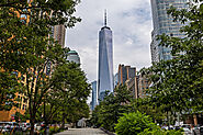 NYC One World Trade Center From Wall Canvas Wall Art