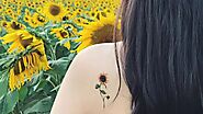 Sunflower Tattoo Ideas and Designs With Meaning