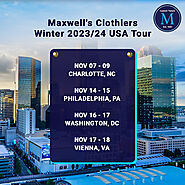 Maxwell's Clothiers Winter 2023/24 USA Tour