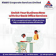 Back Office Service Providers Company -RCSL