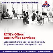 Back Office Service Providers Company - RCSL