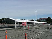 Clear Span Structures Tent for Exhibition
