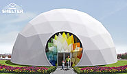 Geodomes with PVC Fabric - Large Event Marquee - Luxury Wedding Tent