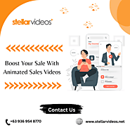 Boost Your Sale With Animated Sales Videos