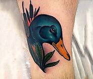 Duck Tattoo Design Ideas For Men and Women With Meanings
