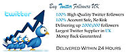 Buy Twitter Followers UK - Social Media Marketing Experts