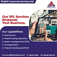 Third Party Logistics Services: A Cost-Effective Solution for Your Business - Riddhi Corporate Services Limited
