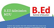 B. ED Admission MDU