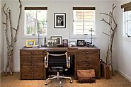 42 Awesome Rustic Home Office Designs | DigsDigs