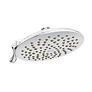 Moen S6320 Velocity Two-Function Rainshower 8-Inch Showerhead with Immersion Technology, Chrome
