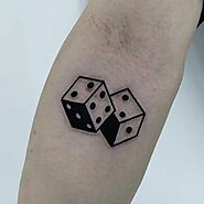 Dice Tattoo Ideas and Designs For That Lucky Ink