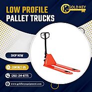 Low Profile Pallet Trucks - Gold Key Equipment