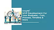MVP Development For Your Business – Cost, Process, Timeline & More | SynergyTop