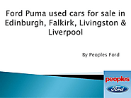 Ford Puma used cars for sale in Edinburgh, Falkirk, Livingston & Liverpool