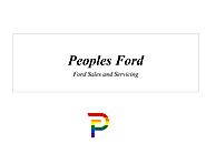 Peoples Ford - Ford Sales and Servicing