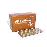 Buy Vidalista 40 - Generic Medicine to Treat ED in men