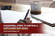 8 Essential Steps to Writing a Supplementary Essay | Top Class Edge Learning