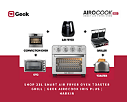 Geek AiroCook Iris Smart Air Fryer Oven 23L