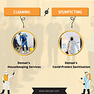 For Covid-19, what is the difference between cleaning and disinfecting? - Densat