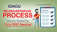 IGNOU Re-Registration Process: Process Started For July 2022 Session