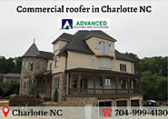 Commercial roofer in Charlotte NC on energy efficient roofing