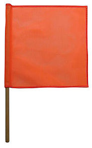 Mesh Safety Flag Medium Weight - Safety Flag Co.