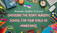 Choosing the Right Nursery School for Your Child in Ahmedabad